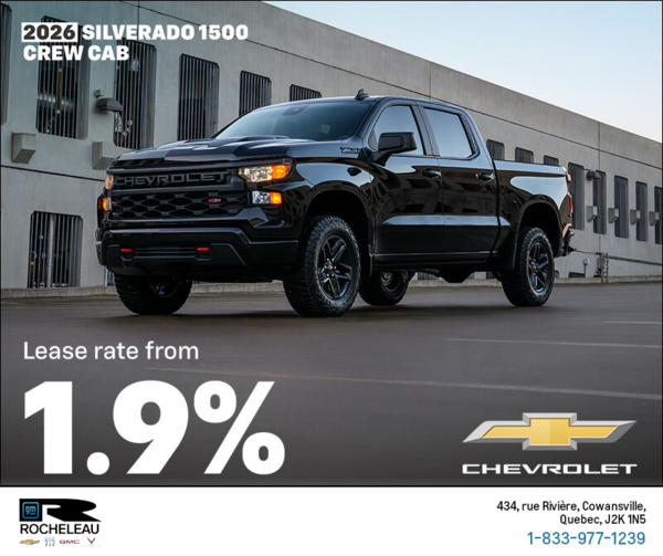 Get the 2026 Chevrolet Silverado 1500
