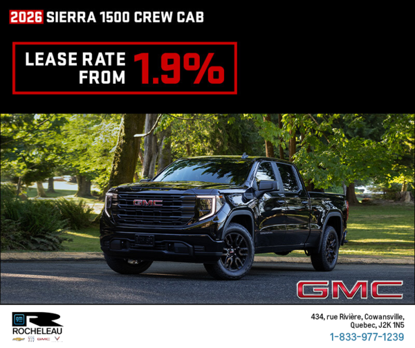 The 2026 GMC Sierra 1500