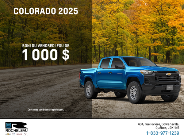Le Chevrolet Colorado 2025
