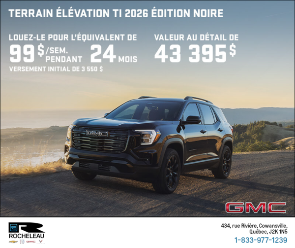 Le GMC Terrain 2026