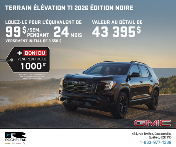 Le GMC Terrain 2026