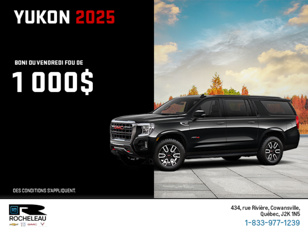 Le GMC Yukon 2025
