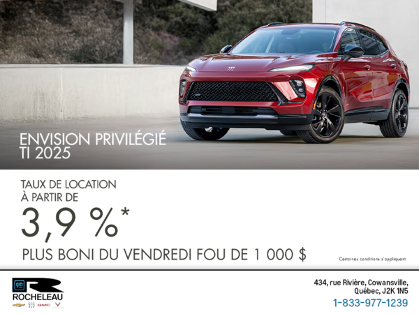 Procurez-vous la Buick Envision 2025