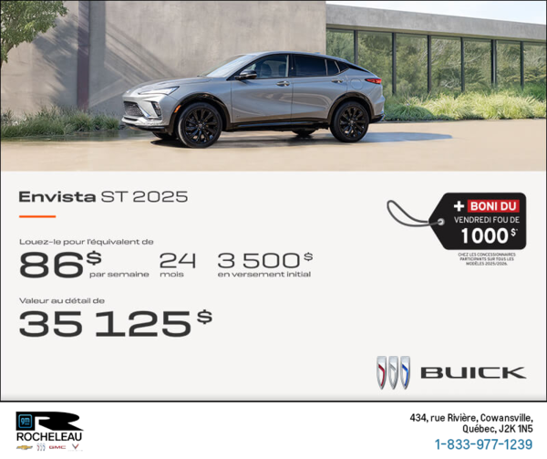 Procurez-vous la Buick Envista 2025
