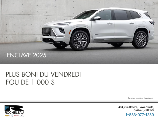 Procurez-vous le Buick Enclave 2025