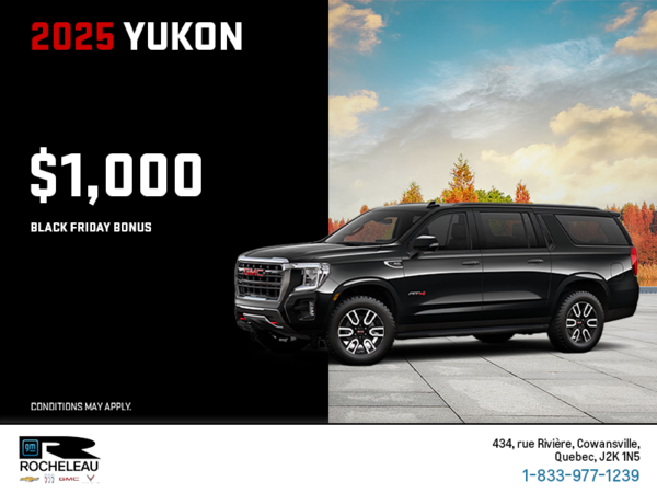 The 2025 GMC Yukon