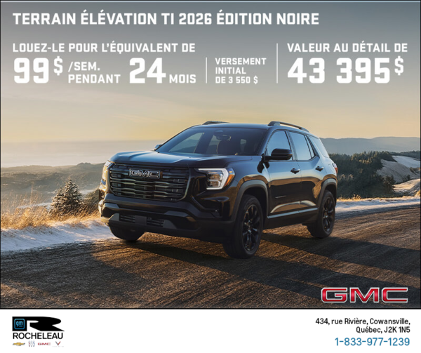 Le GMC Terrain 2026