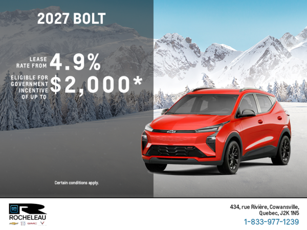 Get the 2027 Chevrolet Bolt