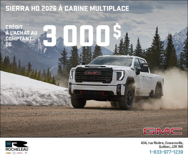 Le GMC Sierra HD 2026