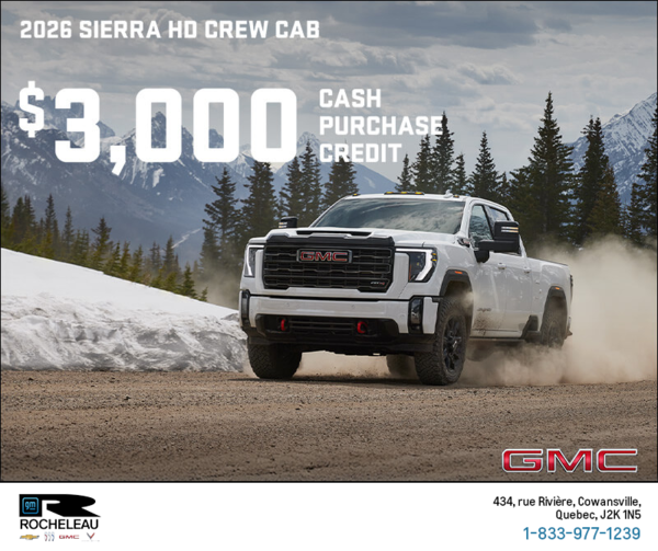 The 2026 GMC Sierra HD