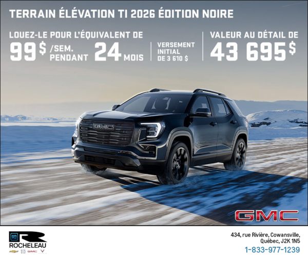 Le GMC Terrain 2026