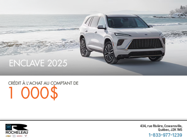 Procurez-vous le Buick Enclave 2025