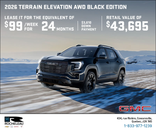 The 2026 GMC Terrain