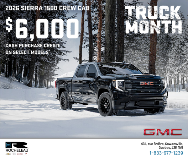 The 2026 GMC Sierra 1500 Crew Cab