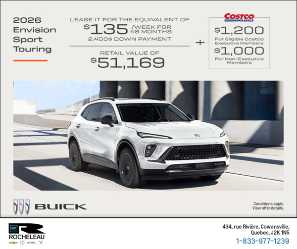 Get the 2026 Buick Envision