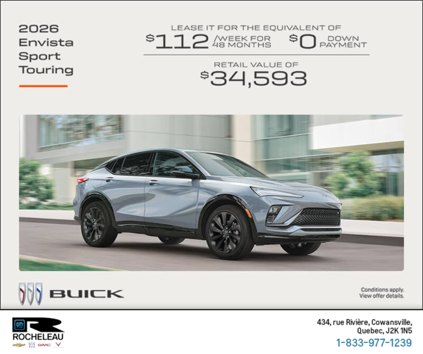 Get the 2026 Buick Envista