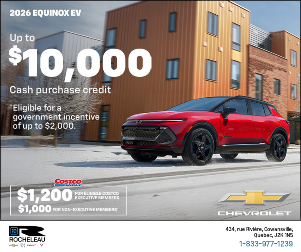 Get the 2026 Chevrolet Equinox EV