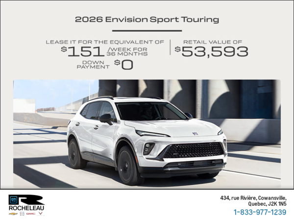 Get the 2026 Buick Envision