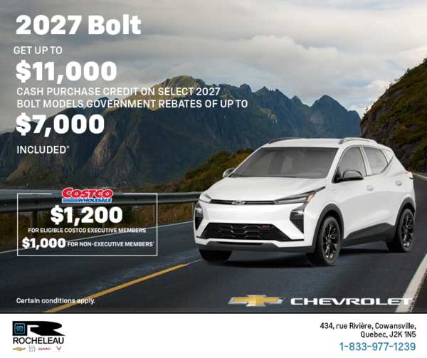 Get the 2027 Chevrolet Bolt