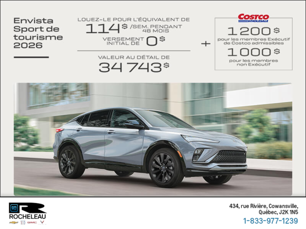Procurez-vous la Buick Envista 2026
