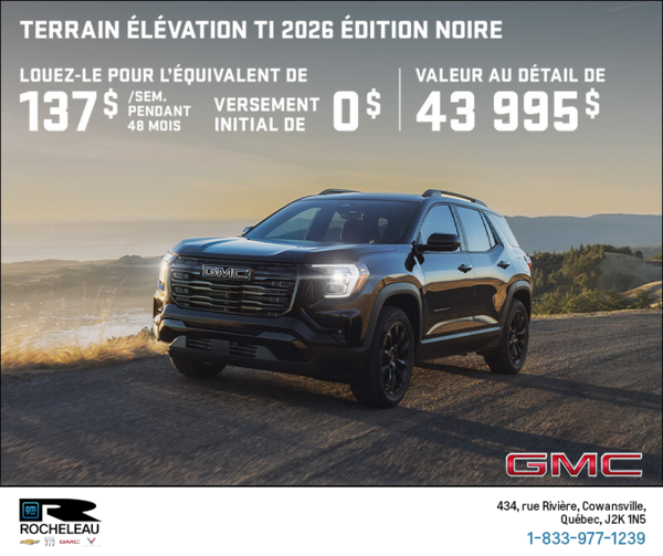 Le GMC Terrain 2026