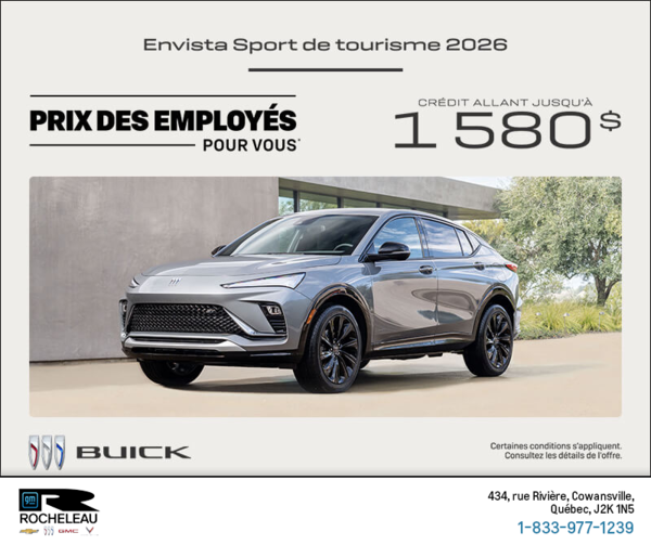 Procurez-vous la Buick Envista