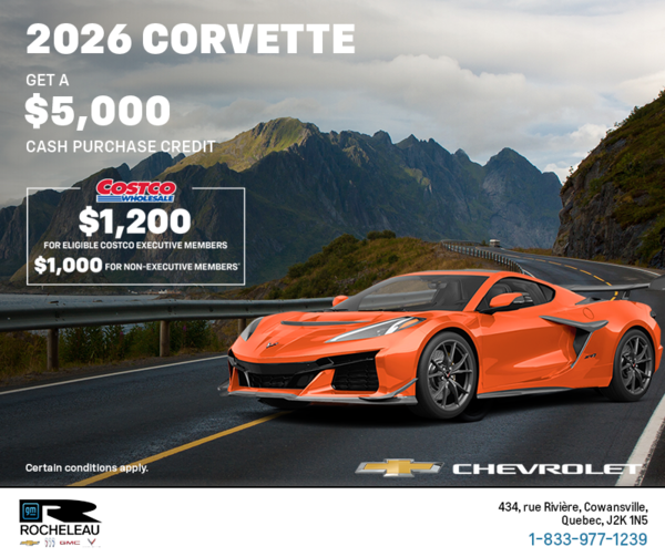 Get the 2026 Chevrolet Corvette