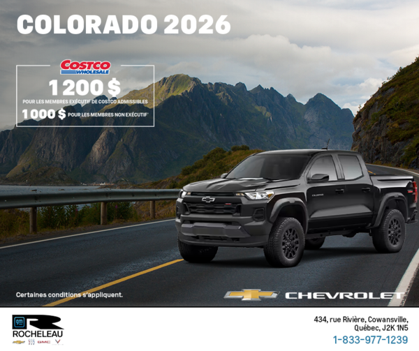 Le Chevrolet Colorado 2026
