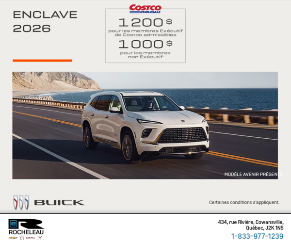Procurez-vous la Buick Enclave 2026