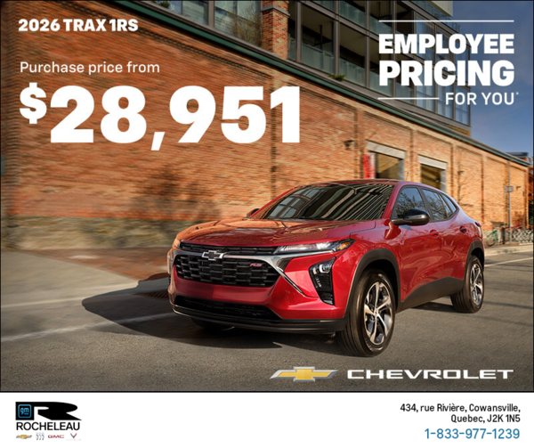 The 2026 Chevrolet Trax 2RS