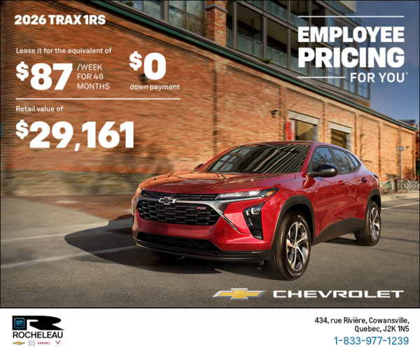 The 2026 Chevrolet Trax 2RS