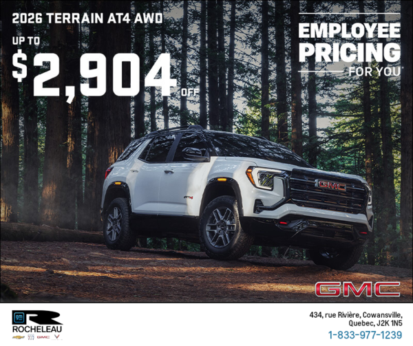 The 2026 GMC Terrain