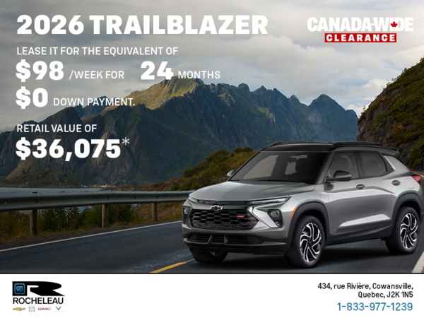 2026 Chevrolet Trailblazer