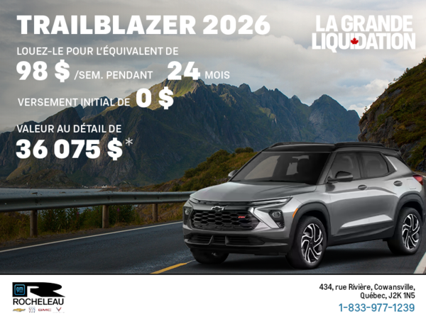 Chevrolet Trailblazer 2026