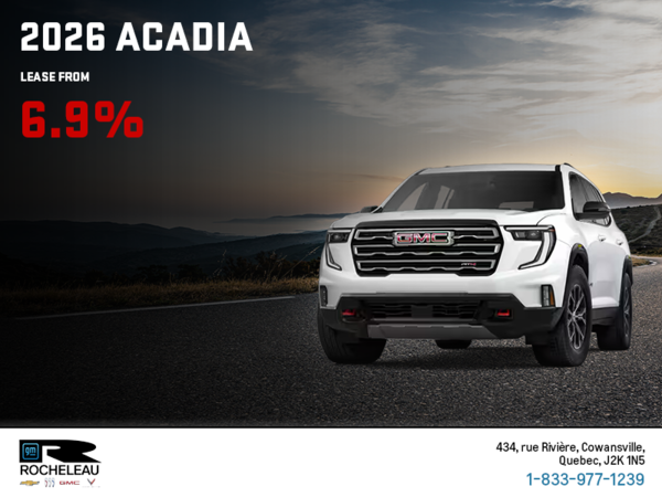 The 2026 GMC Acadia