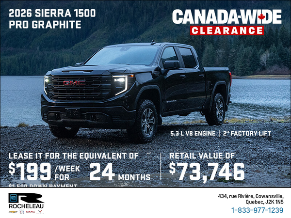 The 2026 GMC Sierra 1500 Pro Graphite Crew Cab