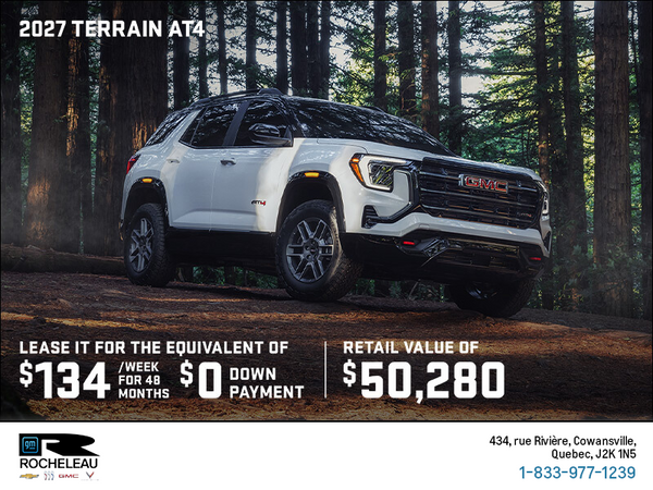 The 2027 GMC Terrain AT4