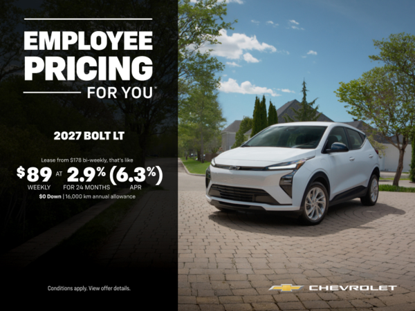 Get the 2027 Chevrolet Bolt LT