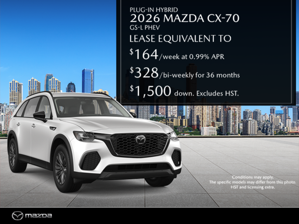 2026 Mazda CX-70 Plug-In Hybrid