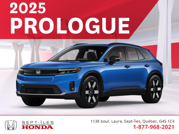 Get the 2025 Honda Prologue!
