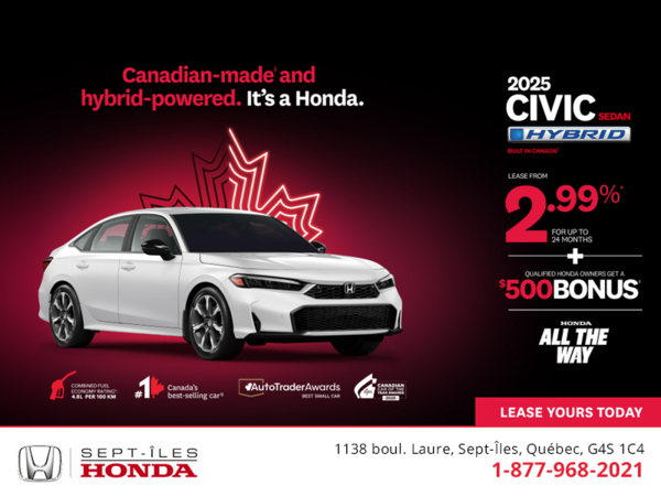 Honda Monthly Event!