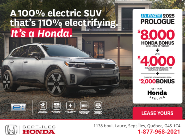 Get the 2025 Honda Prologue!