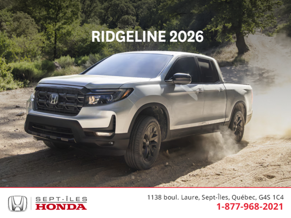 Honda Ridgeline 2026