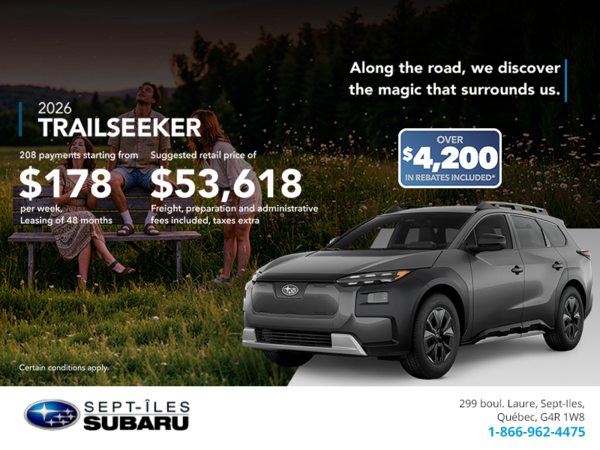 Get the 2026 Trailseeker today!