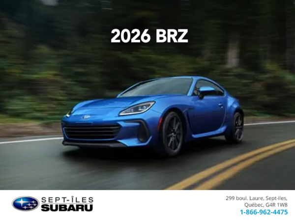 Get the 2026 BRZ today!