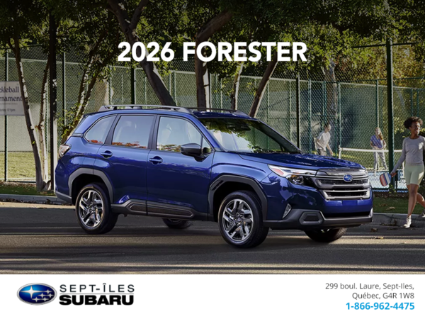 Get the 2026 Forester!