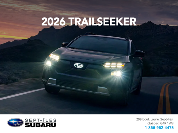 Get the 2026 Trailseeker today!