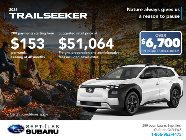 2026 Subaru Trailseeker