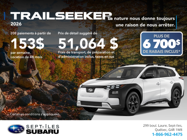Subaru Trailseeker 2026