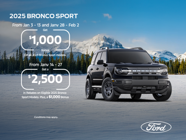 2025 Ford Bronco Sport